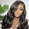 Élan wave – 14” | 350g | 5x5 HD Closure | Layered  Color- Natural black